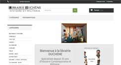 Desktop Screenshot of librairieduchene.com